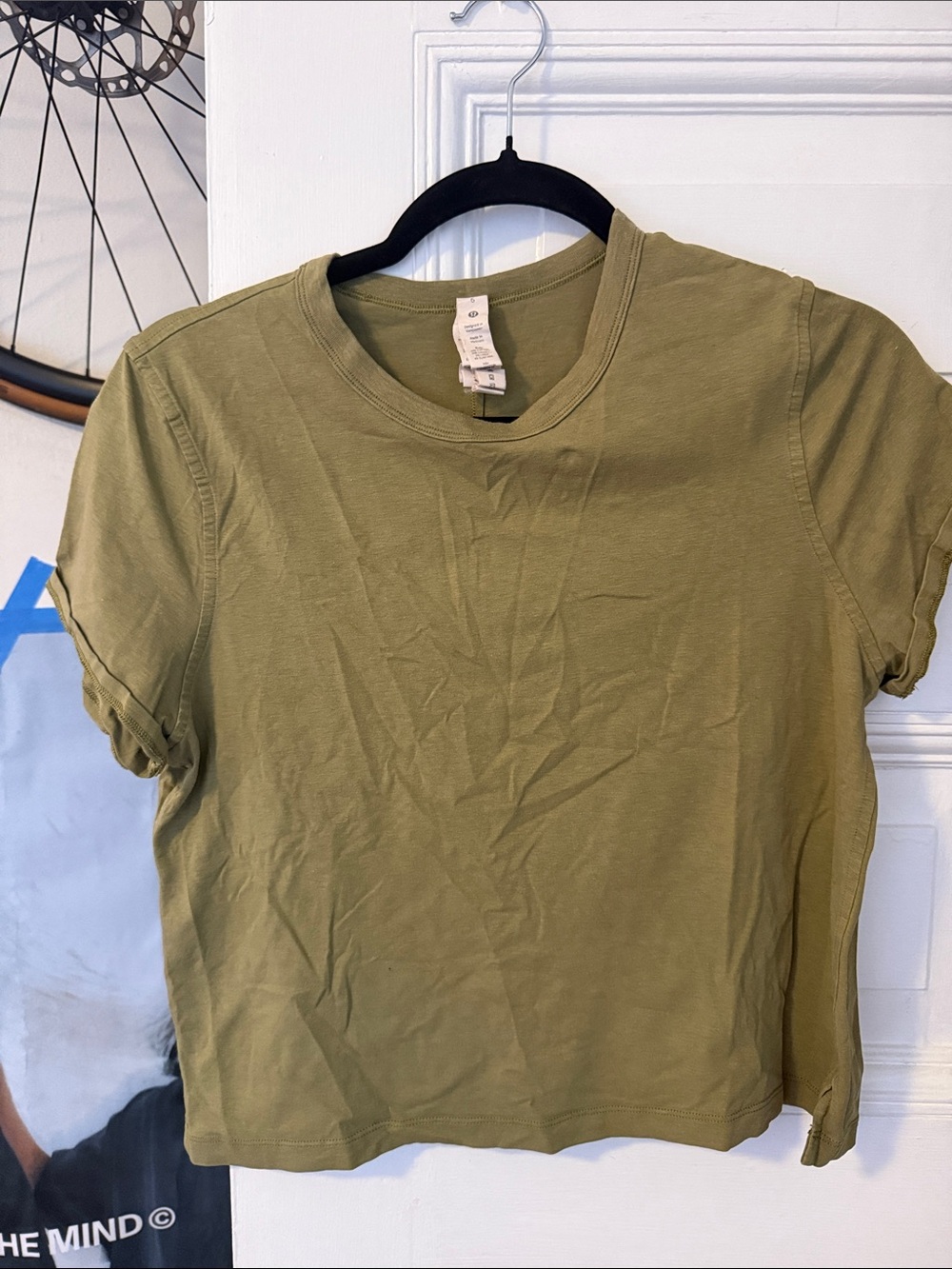 lululemon athletica Olive Short Sleeve Crew Tee